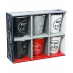 Ensemble de 6 tasses à café 5five Bistrot (110 ml) Mamm