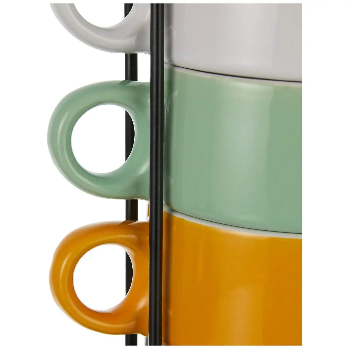 Ensemble de 6 tasses à café Secret de Gourmet Noël Avec support Mamm