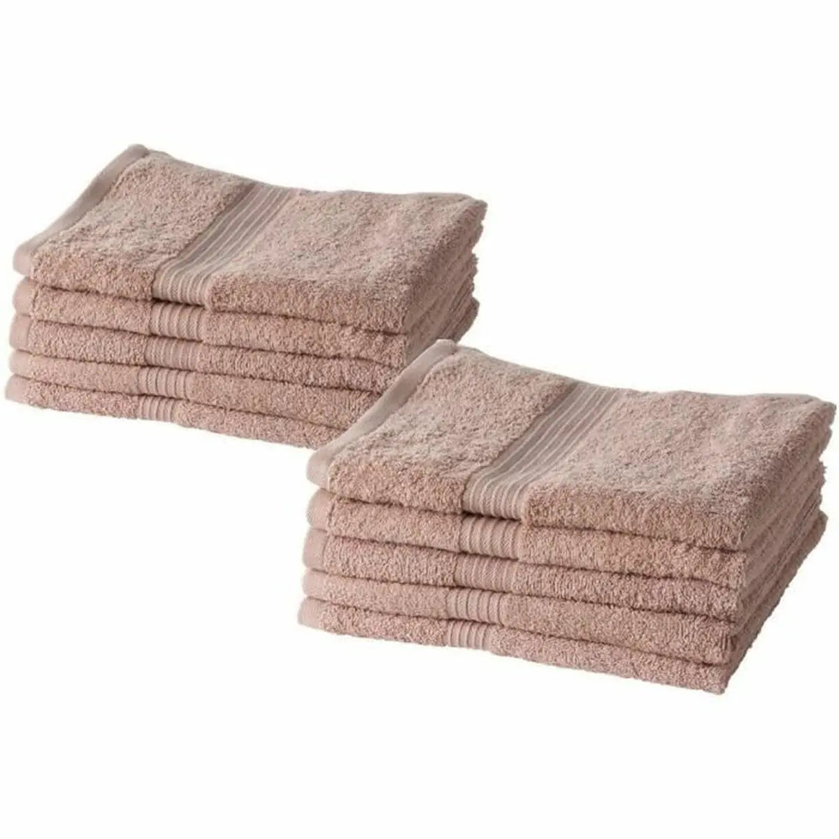 Ensemble de Serviettes TODAY Essential Rose 50 x 90 cm (10 Unités) Mamm