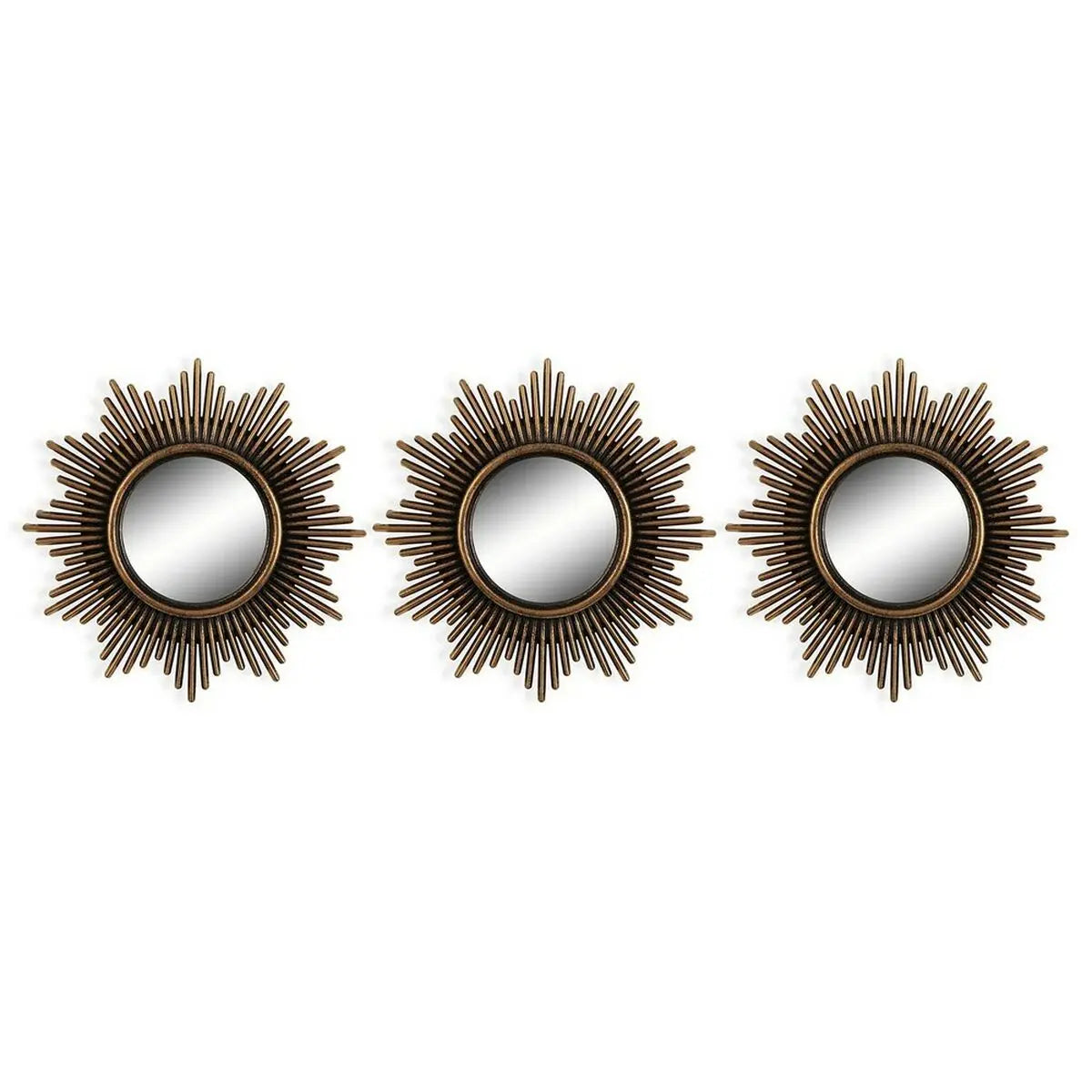 Ensemble de miroirs Mural Plastique (25 x 25 cm) (3 pcs) Mamm