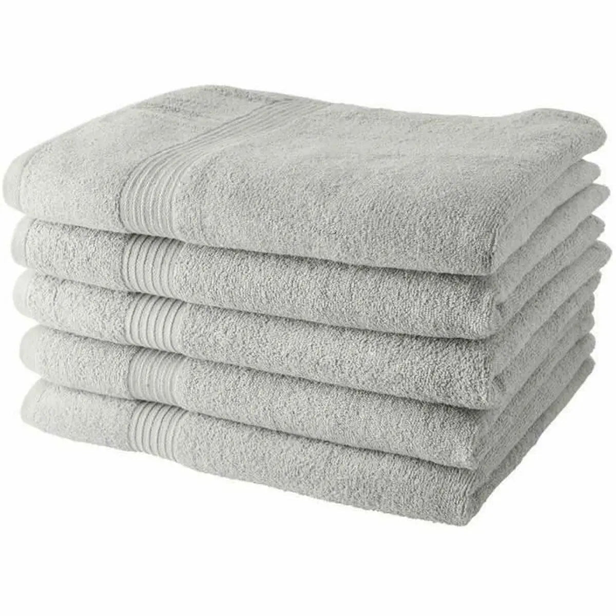 Ensemble de serviettes de toilette TODAY Blanc 5 Pièces 70 x 130 cm Mamm