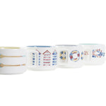 Ensemble de tasses à café DKD Home Decor Multicouleur Dolomite (260 ml) Mamm