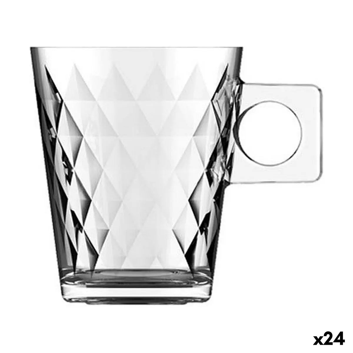 Ensemble de tasses à café Inde Lima diamante (3 Pièces) (24 Unités) Mamm