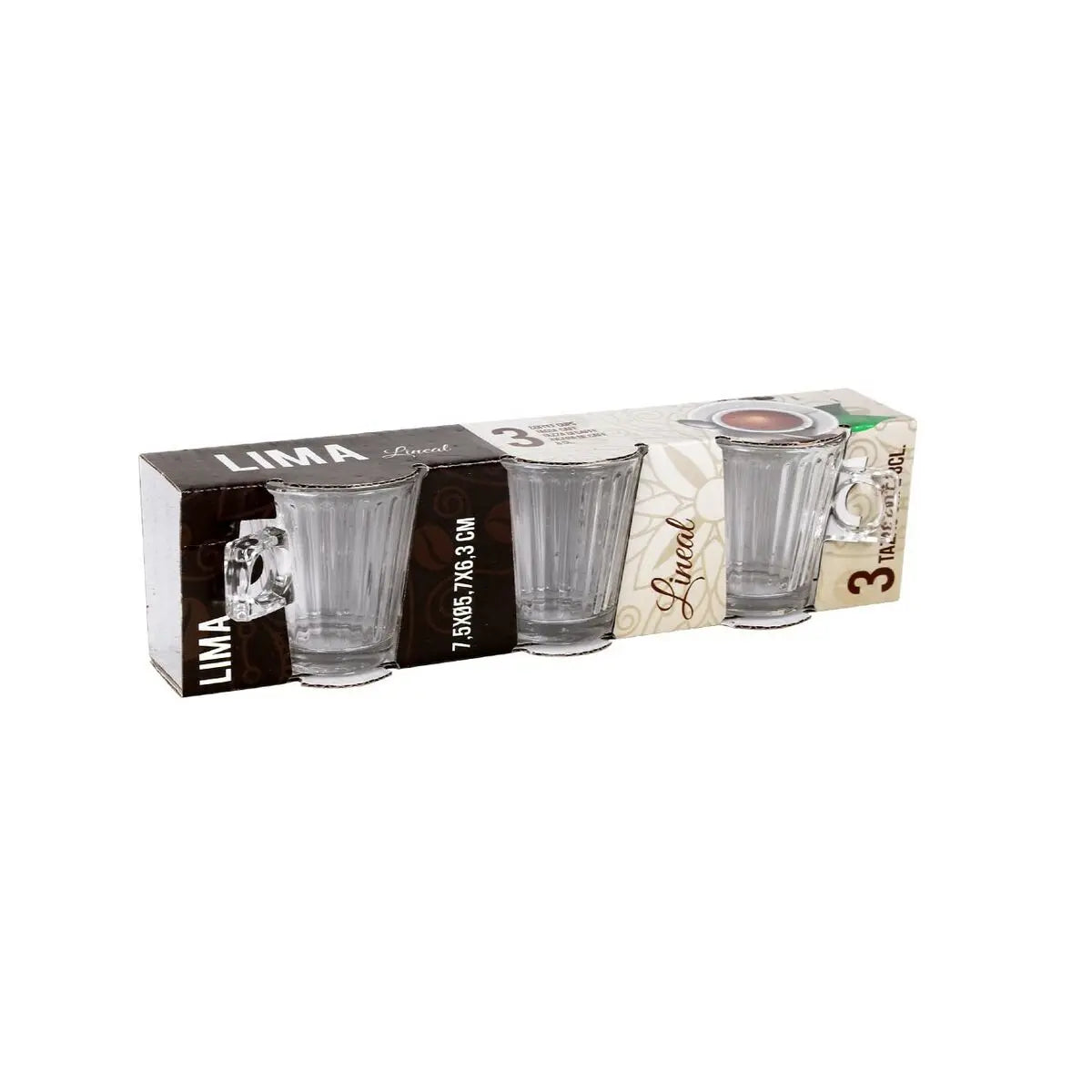 Ensemble de tasses à café Lima lineal 3 Pièces (24 Unités) Mamm
