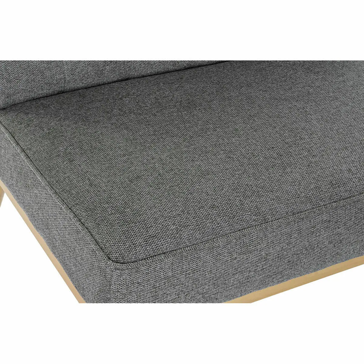 Fauteuil DKD Home Decor 80 x 66 x 72 cm Sapin Bois Marron Gris foncé Bigbuy