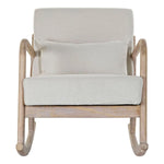 Fauteuil DKD Home Decor Beige Naturel Bois d'hévéa Sixties 66 x 85 x 81 cm Bigbuy