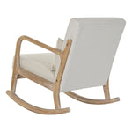 Fauteuil DKD Home Decor Beige Naturel Bois d'hévéa Sixties 66 x 85 x 81 cm Bigbuy