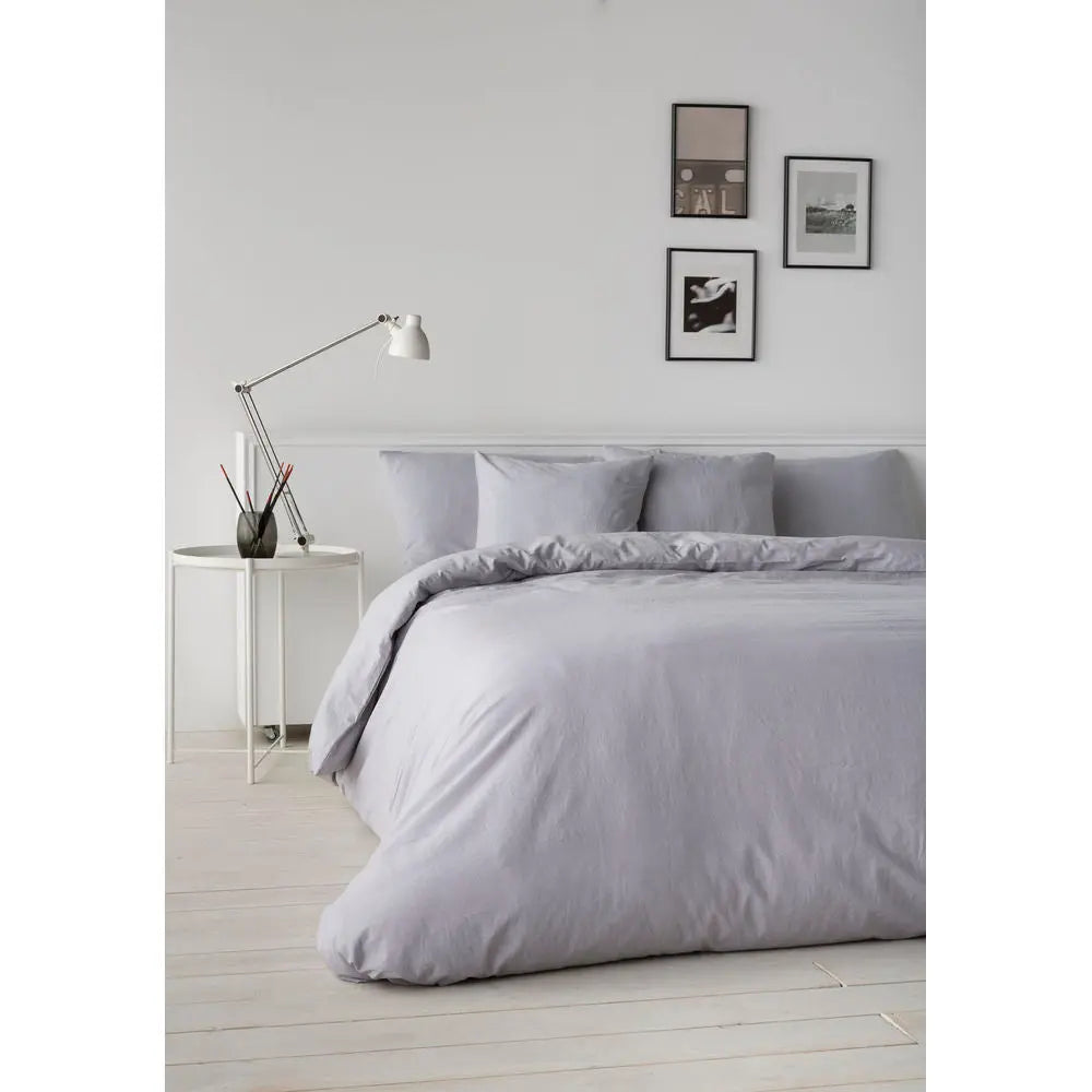 Housse de Couette Naturals Lino Gris Mamm
