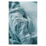 Housse de Couette Naturals Lino Vert Bigbuy