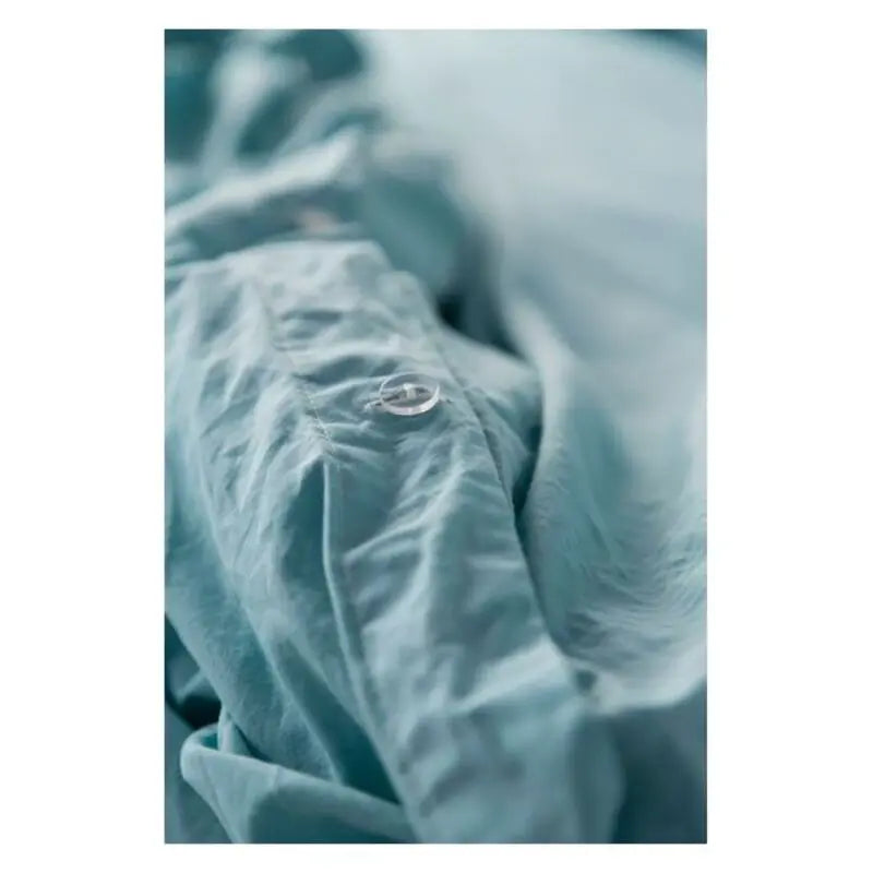 Housse de Couette Naturals Lino Vert Bigbuy