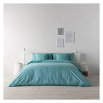 Housse de Couette Naturals Lino Vert Bigbuy