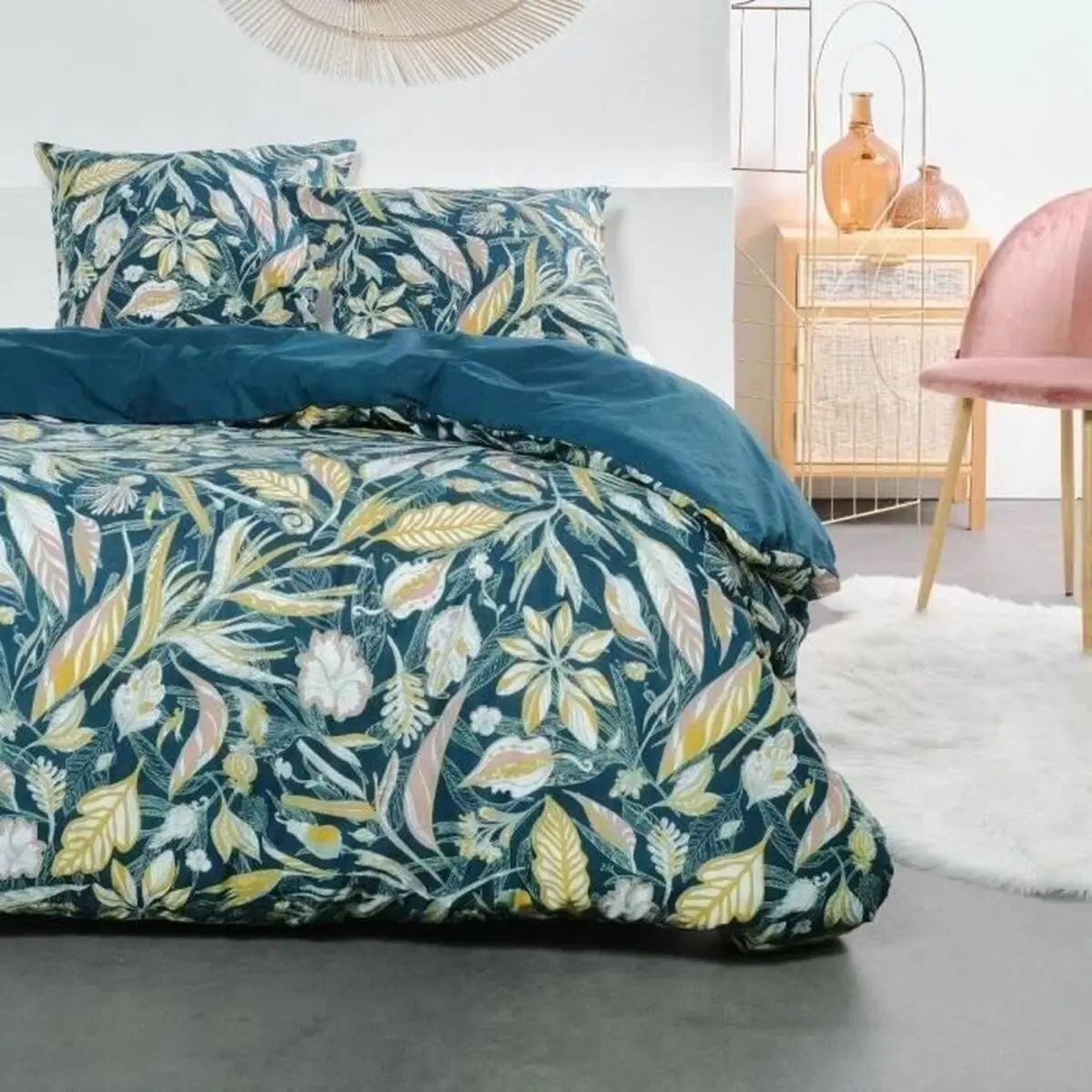 Housse de Couette SUNSHINE TODAY Floral 240 x 220 cm Mamm