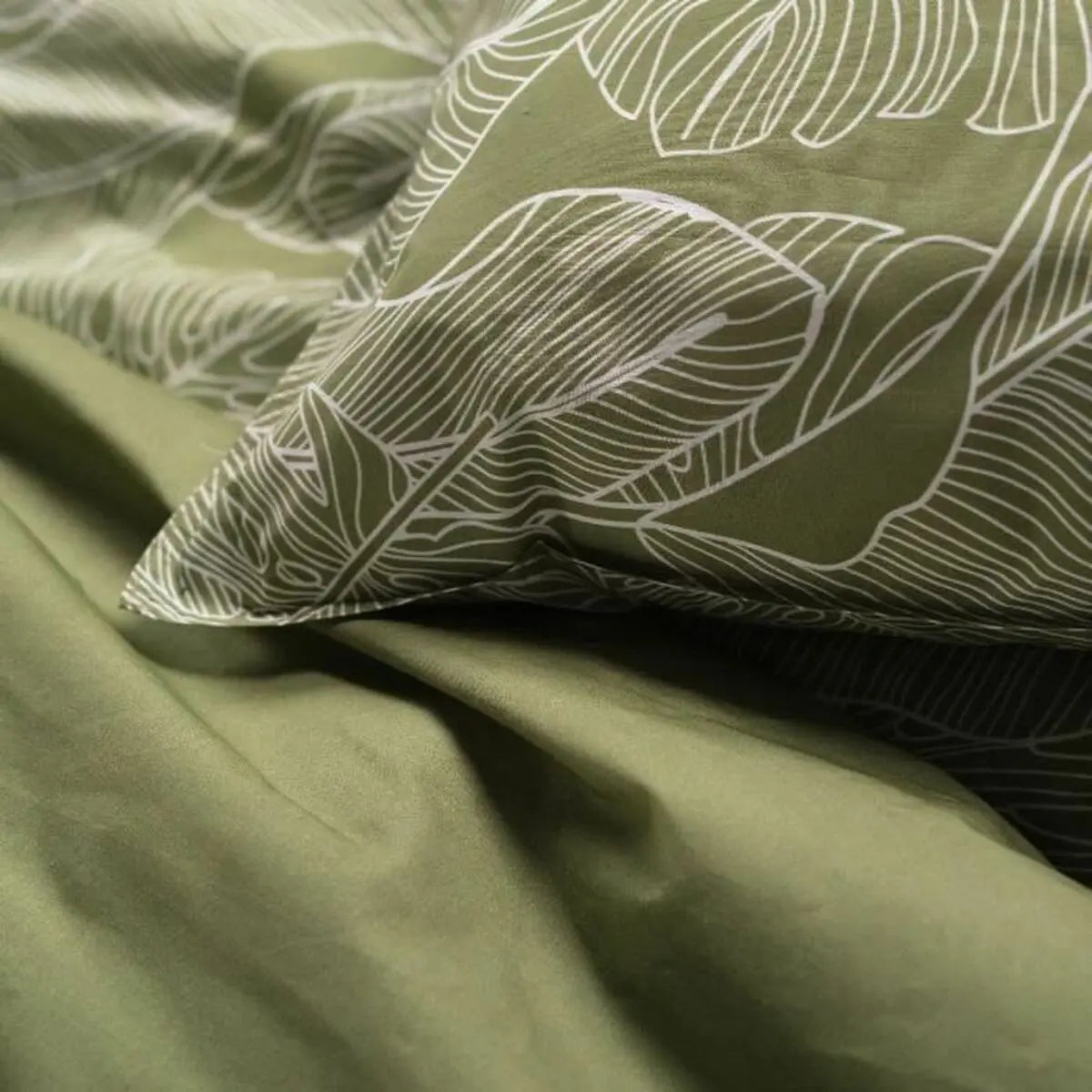 Housse de Couette SUNSHINE  TODAY  Floral Vert 240 x 260 cm Mamm