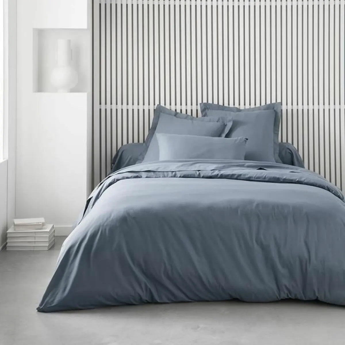 Housse de Couette TODAY Essential Bleu Denim 240 x 260 cm Mamm