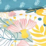 Housse de Couette TODAY SUNSHINE Floral Multicouleur 240 x 220 cm Mamm