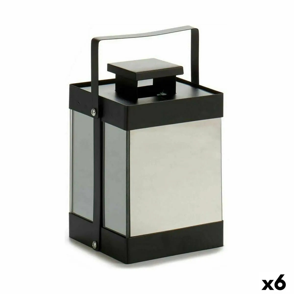 Lanterne à LED Noir Miroir (6 Unités) Mamm