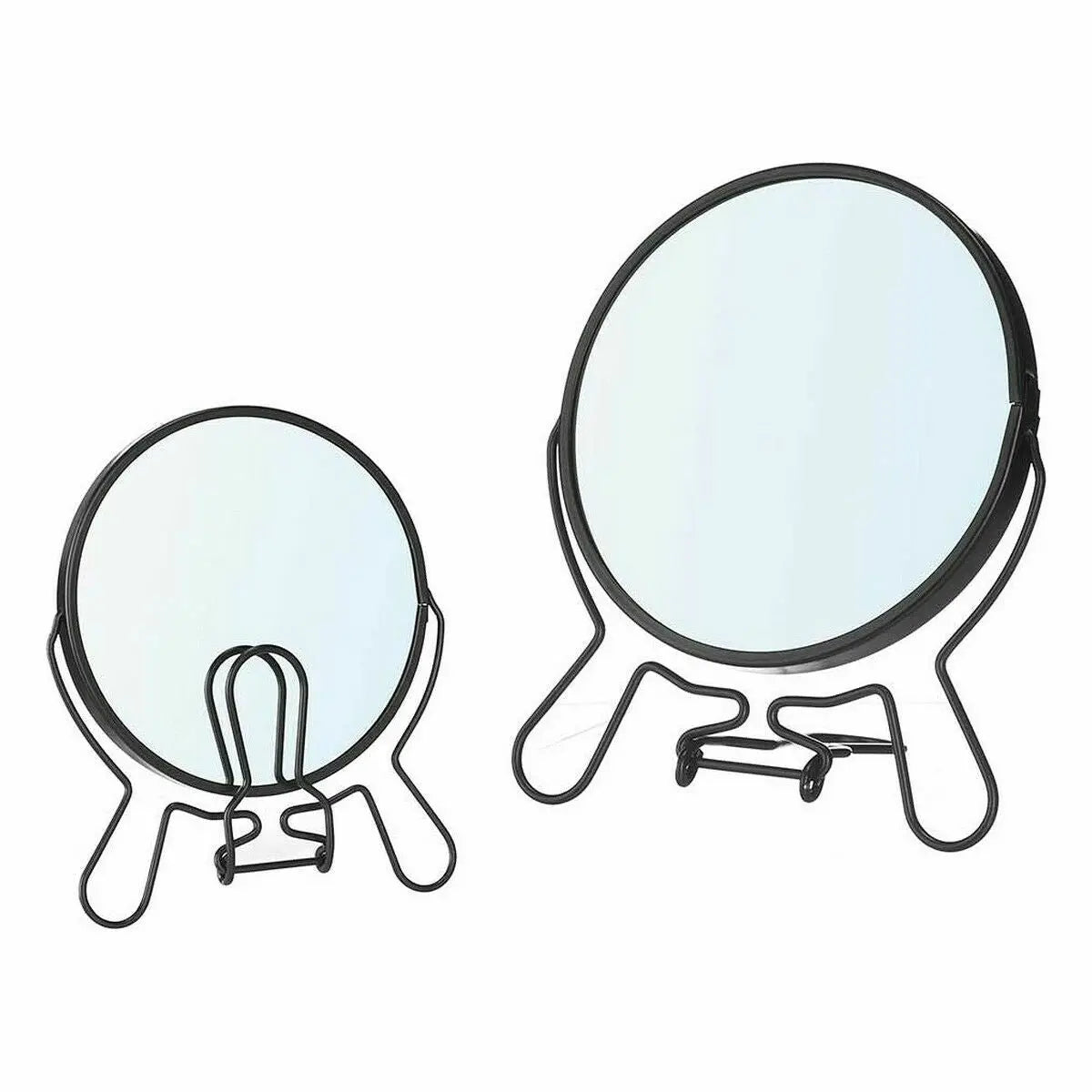 Miroir Grossissant Noir Fer 13 x 15,3 x 1,5 cm (12 Unités) Mamm