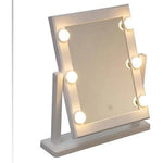 Miroir de Table LED Tactile 5five Hollywood Blanc 37 x 9 x 40,5 cm Mamm
