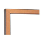 Miroir mural 30 x 120 cm Bronze Bois MDF (2 Unités) Mamm