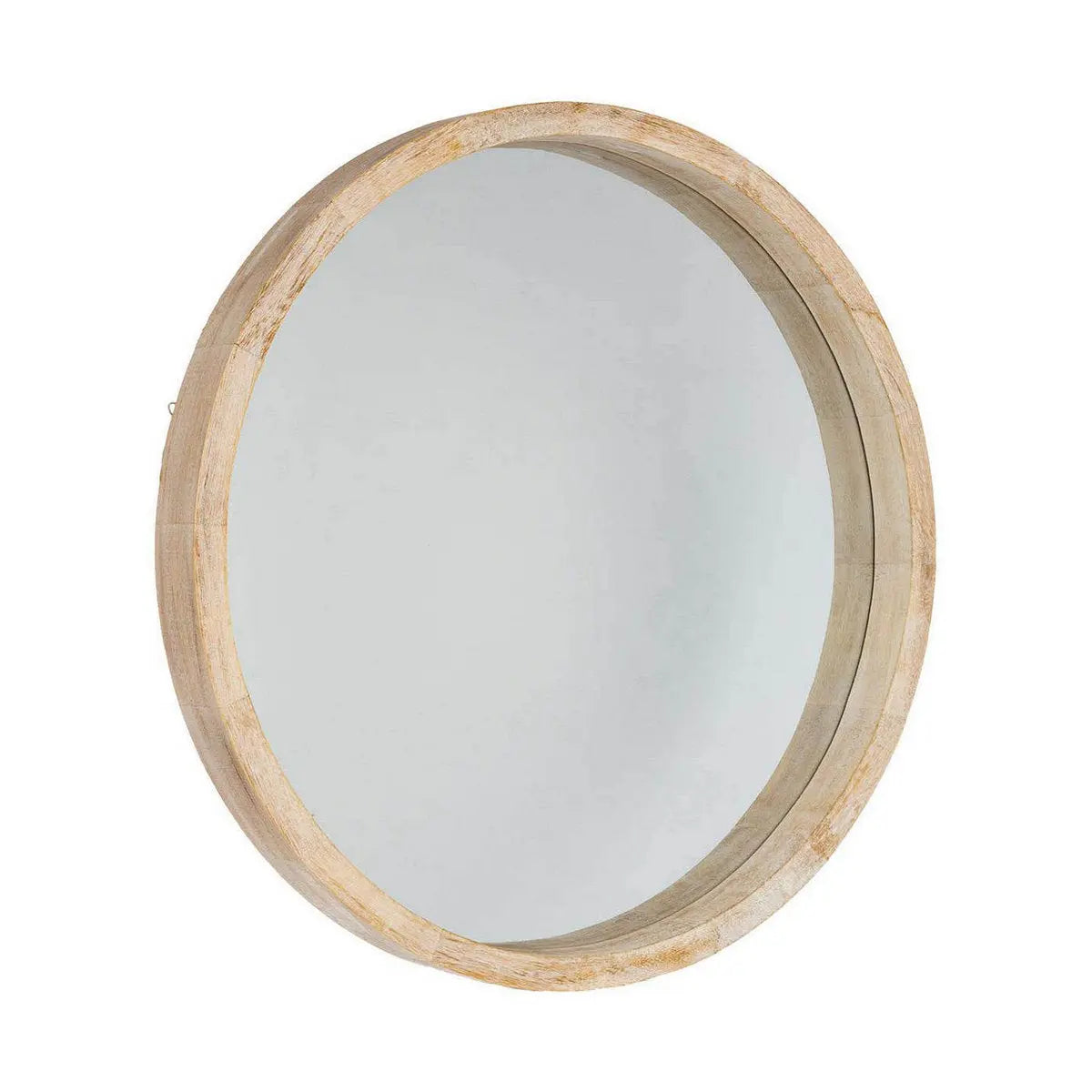 Miroir mural Atmosphera Rond Naturel (Ø 50 cm) Mamm