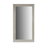 Miroir mural Bois Blanc verre (75 x 136 x 1,5 cm) (2 Unités) Mamm