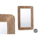 Miroir mural Marron Bois de manguier Volets 90 x 60 x 2 cm Mamm