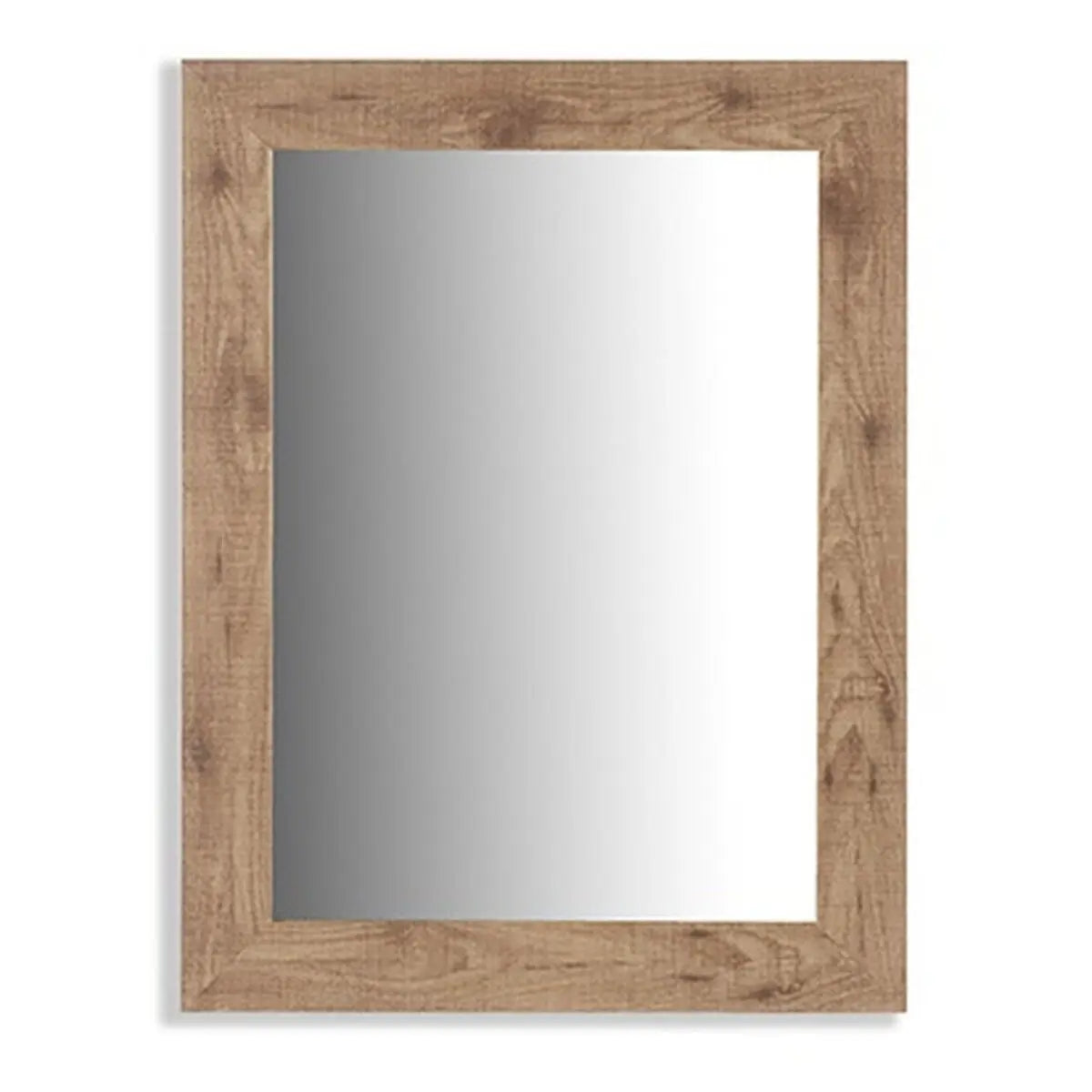 Miroir mural Marron Bois verre 66 x 85 x 2 cm (2 Unités) Mamm