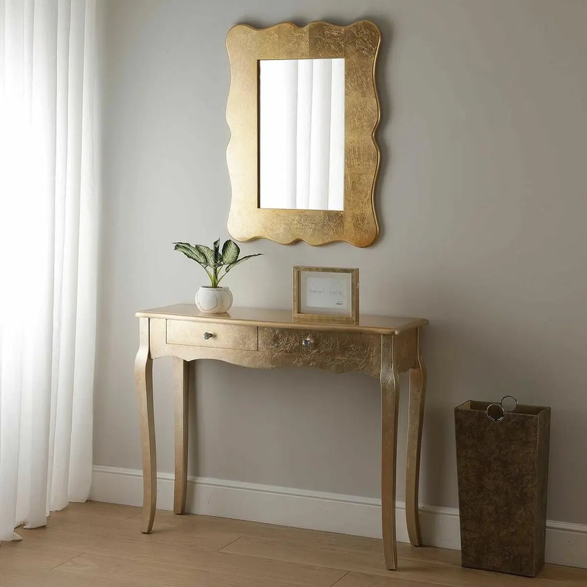 Miroir mural Versa Cagliari Bois Plastique Miroir Fusion 60 x 2 x 80 cm (80 Pièces) Mamm