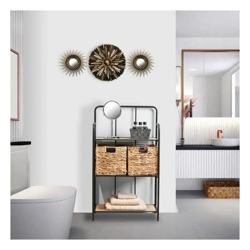 Miroir mural Versa (35 x 35 cm) (3 Pièces) Mamm