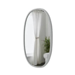 Miroir ovale HUB couleur gris umbra Mamm