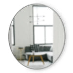Miroir rond HUB couleur gris umbra Mamm