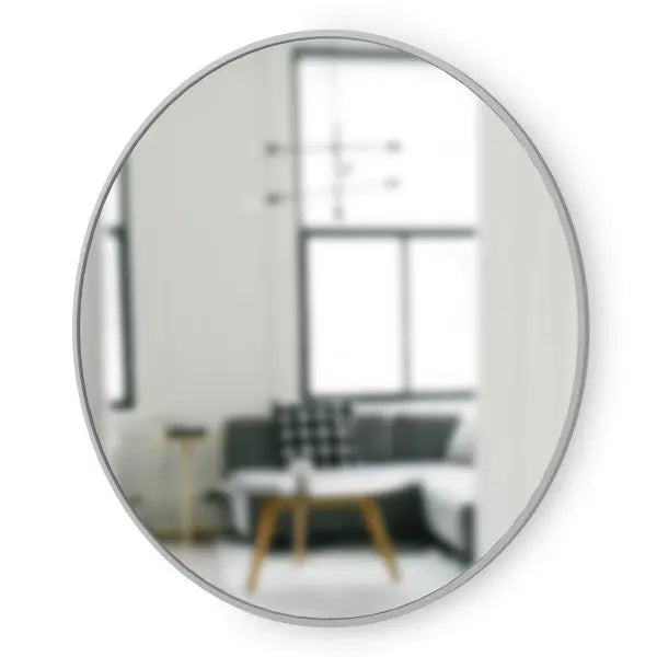 Miroir rond HUB couleur gris umbra Mamm