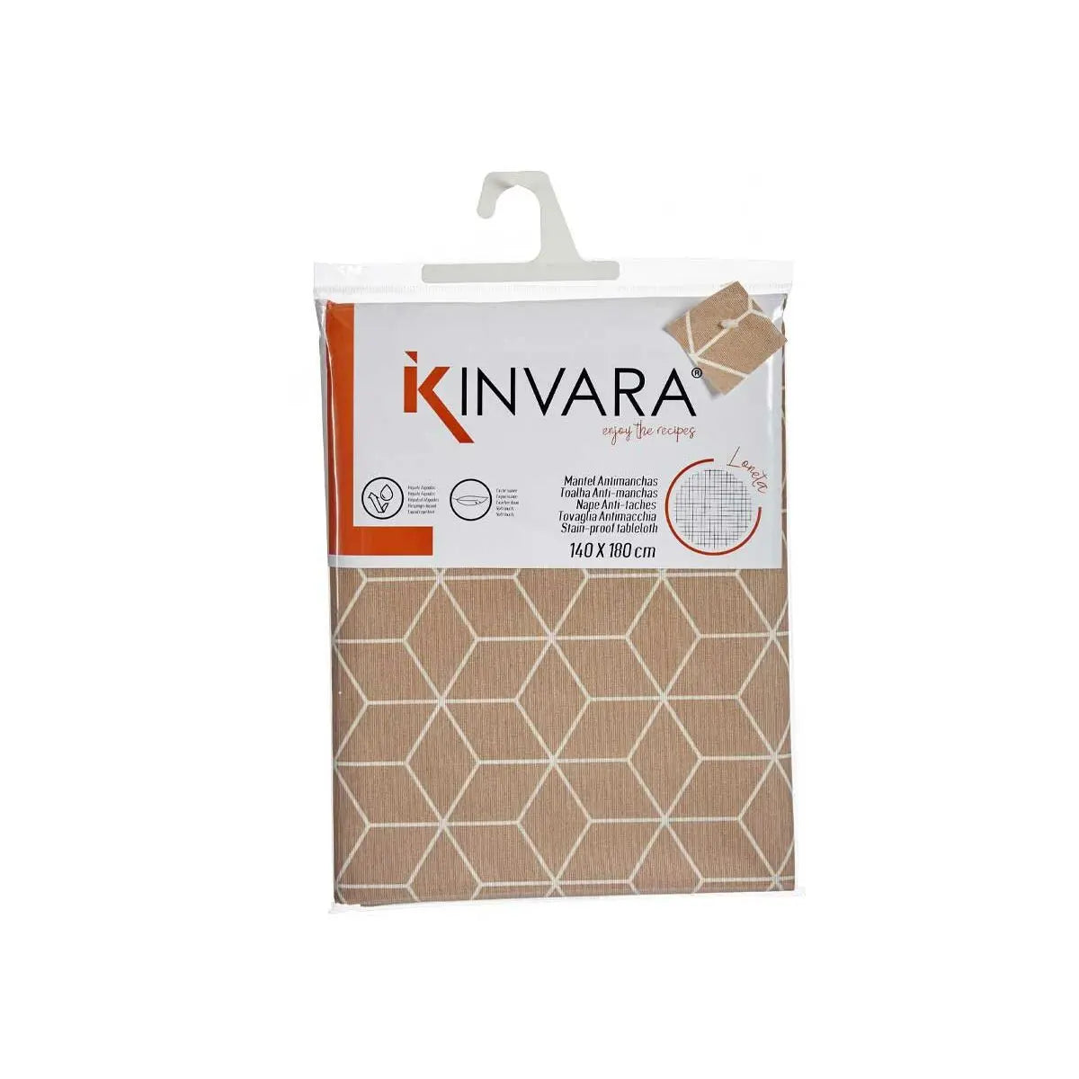 Nappe toile Abstrait Beige (140 x 180 cm) Mamm