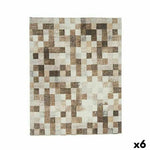 Nappe toile Antitaches Carreaux 140 x 180 cm Beige (6 Unités) Mamm