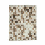 Nappe toile Antitaches Carreaux 140 x 180 cm Beige (6 Unités) Mamm