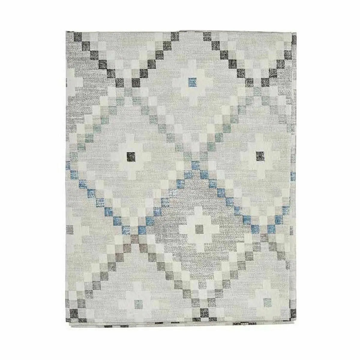 Nappe toile Antitaches Losanges 140 x 180 cm Bleu (6 Unités) Mamm