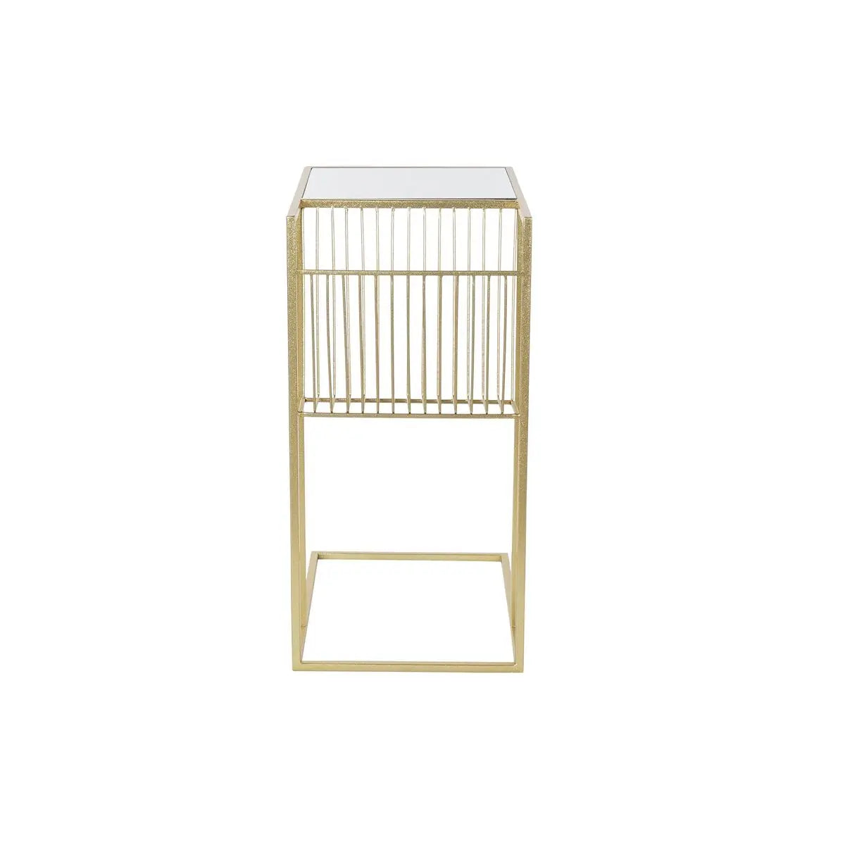 Porte-revues DKD Home Decor Miroir Doré Métal (48 x 35 x 71 cm) Mamm
