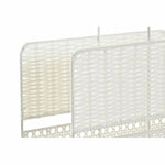 Porte-revues DKD Home Decor Naturel Métal Blanc osier (36,5 x 15 x 41 cm) Mamm