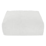 Pouf Home ESPRIT Beige 87 x 87 x 32 cm Bigbuy