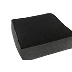 Pouf Home ESPRIT Gris 87 x 87 x 32 cm Bigbuy