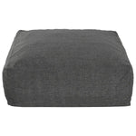 Pouf Home ESPRIT Gris 87 x 87 x 32 cm Mamm