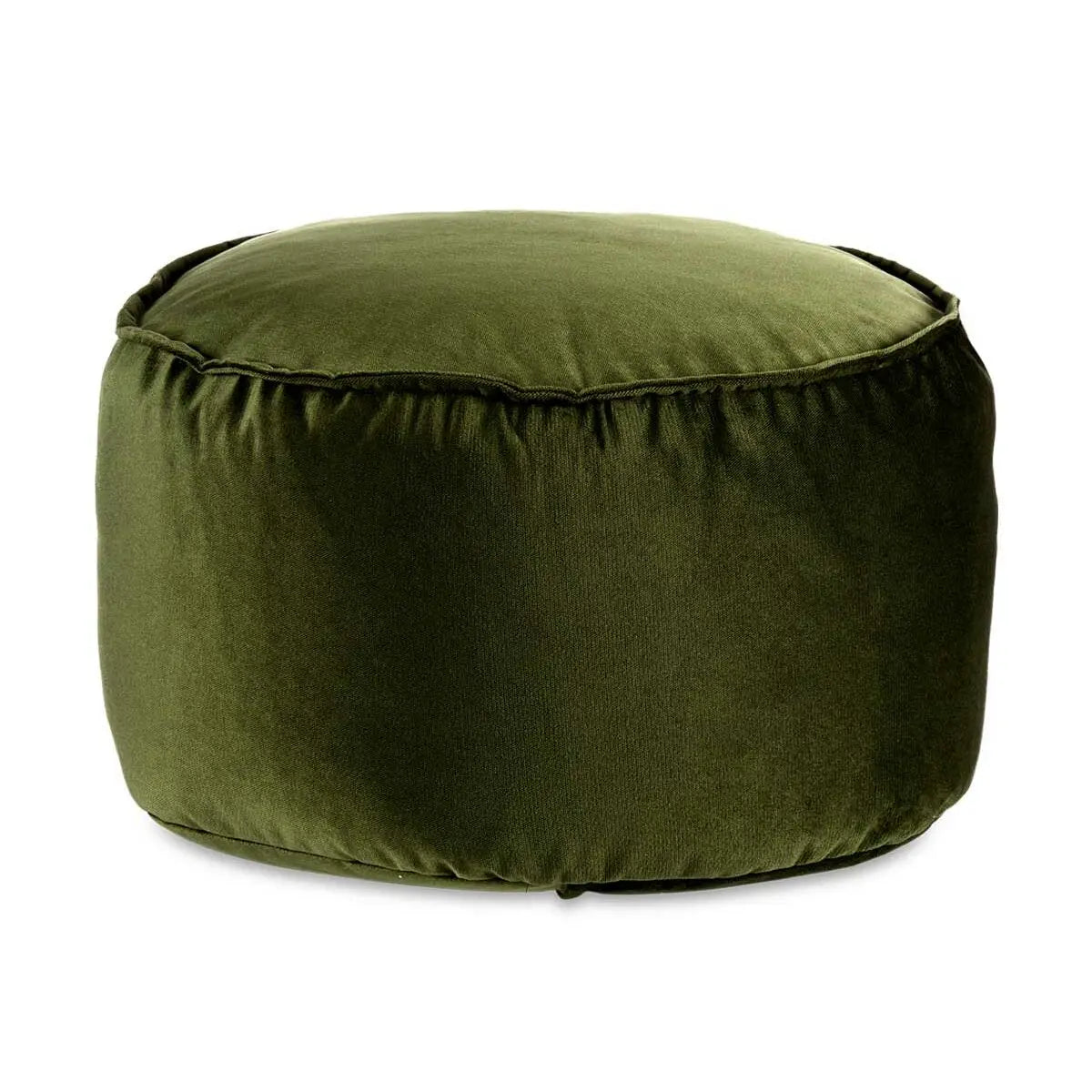 Pouf Velours Vert 60 x 39 x 60 cm (2 Unités) Mamm