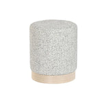Repose-pied DKD Home Decor 32 x 32 x 38 cm Scandi Gris clair Mamm
