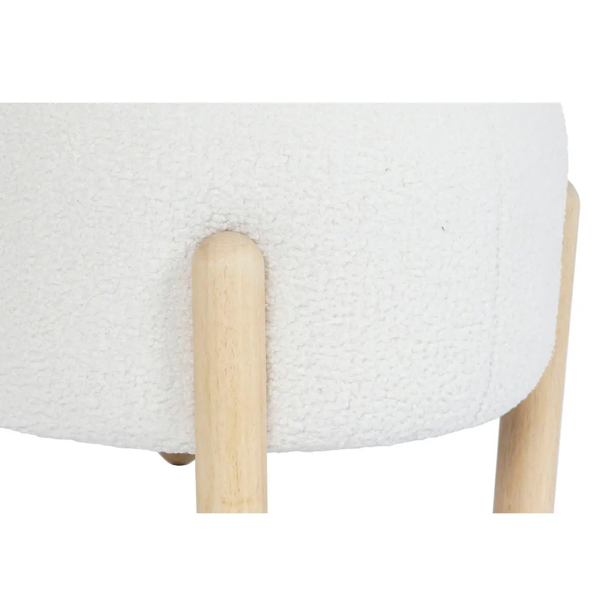 Repose-pied DKD Home Decor 45 x 45 x 36 cm Bois Blanc Mamm