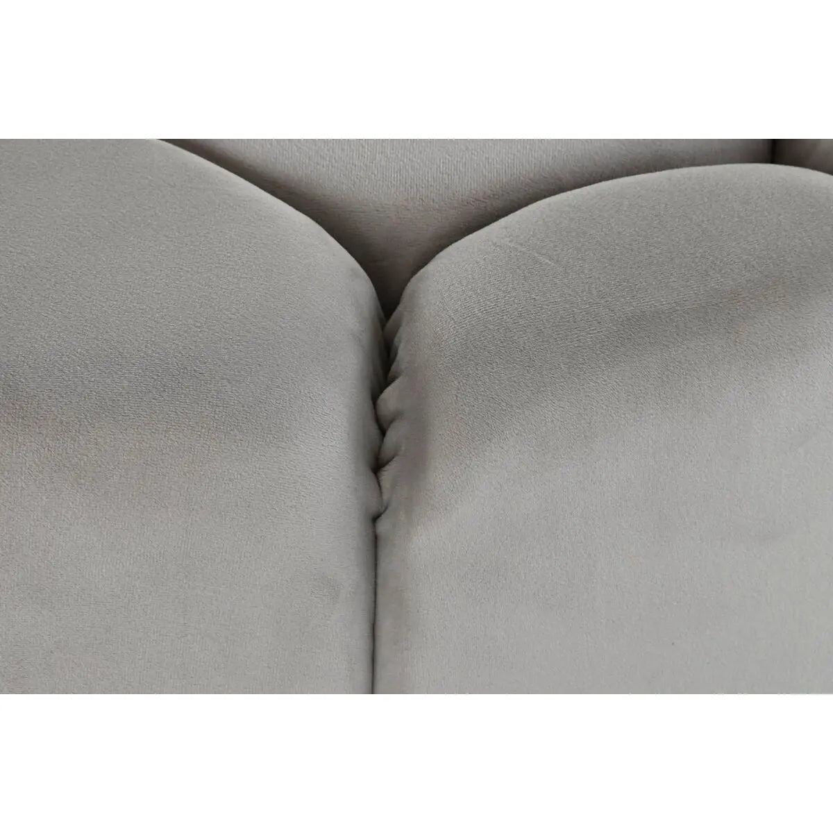Repose-pied DKD Home Decor Beige Polyester Bois MDF (86 x 86 x 48 cm) Mamm