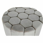 Repose-pied DKD Home Decor Beige Polyester Bois MDF (86 x 86 x 48 cm) Mamm