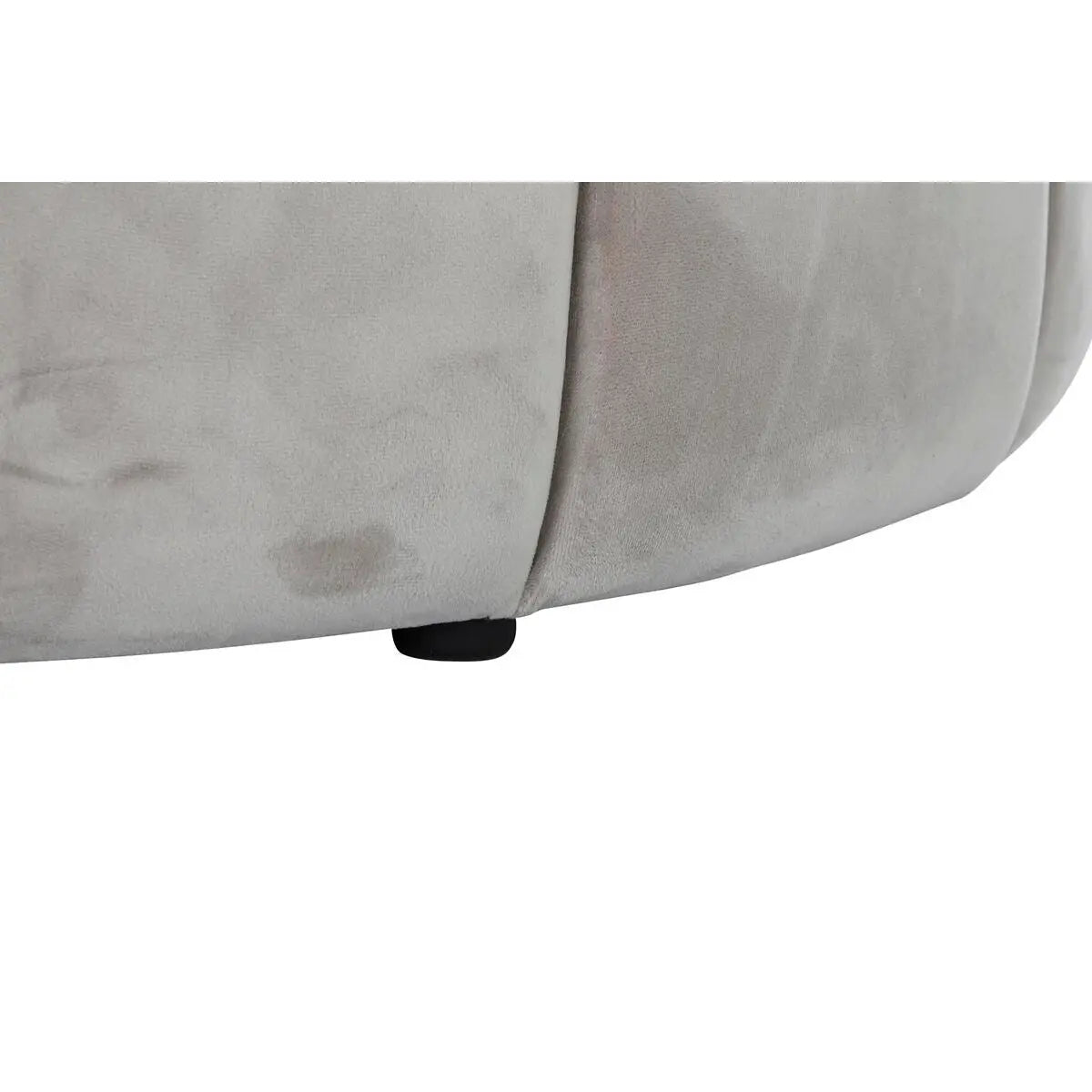 Repose-pied DKD Home Decor Beige Polyester Bois MDF (86 x 86 x 48 cm) Mamm