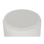 Repose-pied DKD Home Decor Blanc Noir Polyester Bois MDF Scandi 60 x 60 x 45 cm (3 Unités) Bigbuy