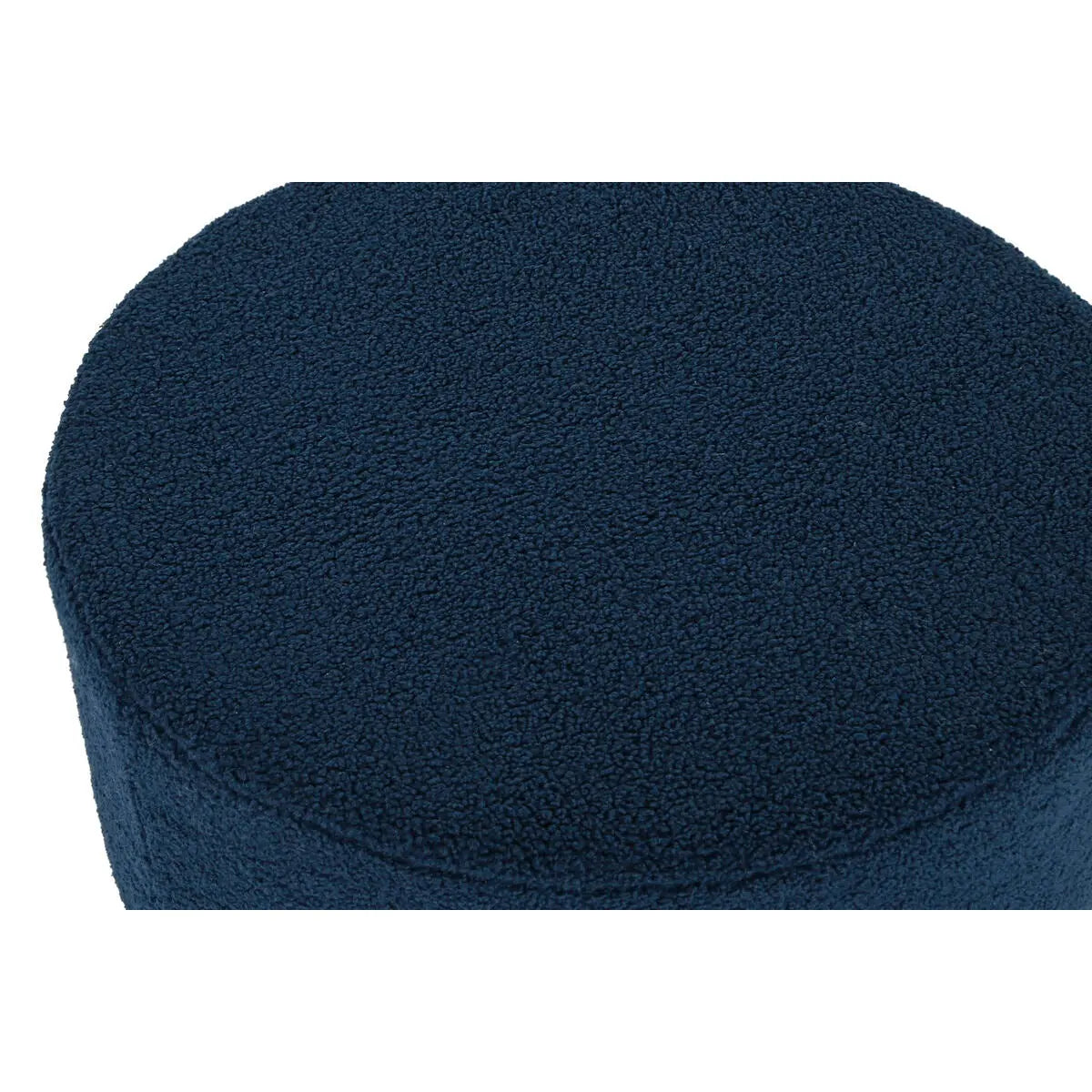 Repose-pied DKD Home Decor Bleu Velours 55 x 55 x 40 cm Mamm