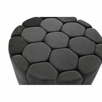 Repose-pied DKD Home Decor Gris 30 % Polyester (85 x 85 x 48 cm) Mamm